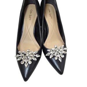 Women's Weddings, Parties , Prom Silver Plated Shoe Jewel Clip NWOT